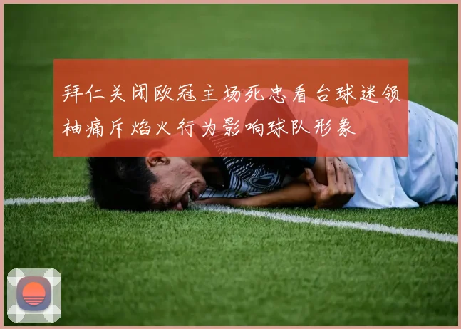 拜仁关闭欧冠主场死忠看台球迷领袖痛斥焰火行为影响球队形象